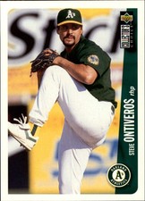 1996 Collector's Choice Oakland Athletics Baseball Card #244 Steve Ontiveros