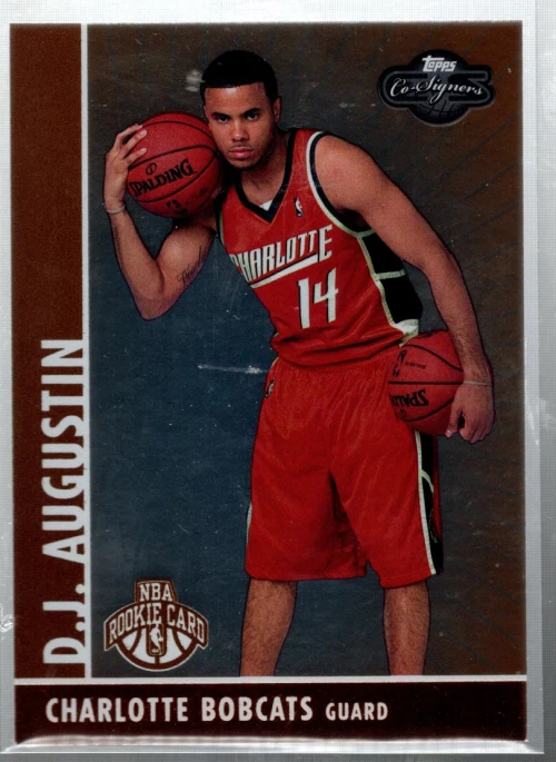 A6383- 2008-09 Topps Co-Signers Bronze #109 D.J. Augustin /299 - NM-MT - Image 1 of 2