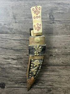 Antique Gurkha Knives W/ 3 Utility Knives - Nepal - Picture 1 of 6