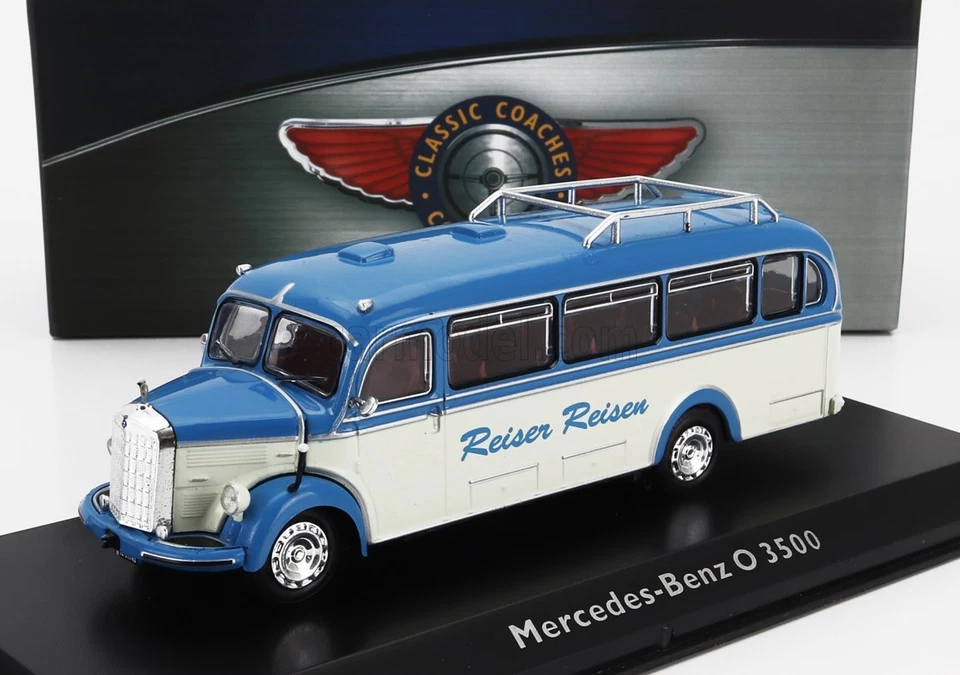 1/72 EDICOLA - MERCEDES BENZ - O3500 AUTOBUS REISEN REISEN 1950 ACCCC115-4642115 - Immagine 1 di 1