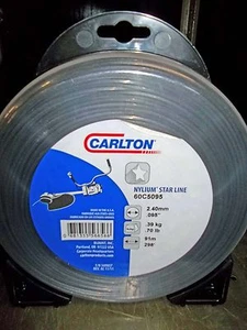 RECORTADORA DE CUERDAS CARLTON NYLIUM STAR LINE STAR .095 GRIS 298 PIES 60C5095 - Imagen 1 de 1
