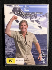 The Crocodile Hunter Vol. 18 River of Dammed & Ice Breaker Steve Irwin 2-DVD Set - Picture 1 of 3