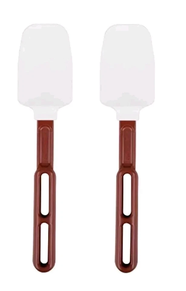 58110 High-Temp Spatula SoftSpoons, Set of 2 (10-Inch, Silicone Spoon Blade),... - Image 1 of 1