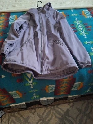 Chaqueta de mujer Swiss Alps XL 16/18 lavanda softshell usada  Foto 1 de 4