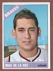 1966 Topps #346 Mike de la Hoz  Braves     (20% *Rebate w 10+ Items!!!) - Picture 1 of 2