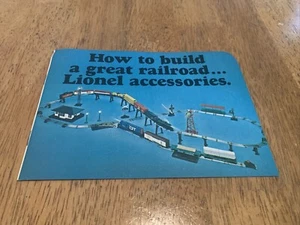 How to build a great railroad: Lionel Electric Train Accessories catalog 1973 - Picture 1 of 6