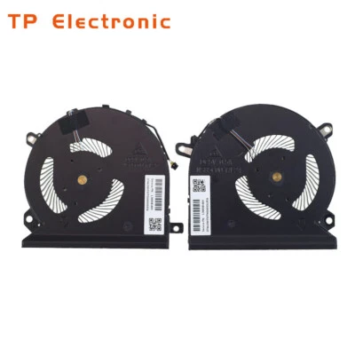 Laptop CPU GPU Cooling Fan For HP ZBook Studio x360 G5 L30938-001 - Image 1 of 2