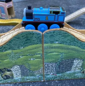 Vintage Muffle Mountain Set Thomas & Friends Clickity-Clack Wooden Railway VGC!! - Picture 1 of 15
