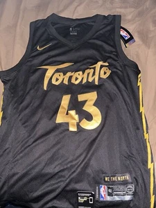 Pascal Siakam Toronto Raptors New Mens M NBA Nike Swingman Jersey City Edition - Picture 1 of 5