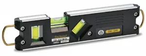 NEW EBISU ALUMINUM LEVEL With LED LIGHT (235mm) ED-23TBLB Japan With Tracking - Picture 1 of 6