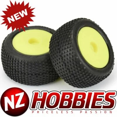 Proline PRO1017712 Hole Shot Tires MTD Yellow Mini-T 2.0 F/R - Image 1 of 4