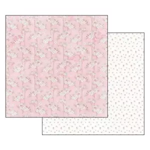10 Hojas de Stamperia Hojas de Scrapbooking 30x30cm Bebé Niña Flores Tapiz - Imagen 1 de 1