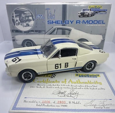 Exact Detail 1/18 SCALE 1965 MUSTANG SHELBY R-MODEL Limited Edition & Quality - Image 1 of 4
