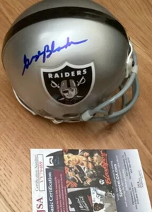 George Blanda autographed signed auto autograph Oakland Raiders mini helmet JSA - Picture 1 of 1