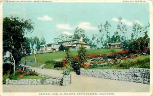 VISTA GENERAL, EL ENCANTO, SANTA BARBARA, CALIFORNIA, POSTAL VINTAGE (DT 469) - Imagen 1 de 1