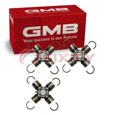 3 pc GMB Rear Shaft All Universal Joints for 1991-2004 GMC Sonoma Driveline om - Image 1 of 4