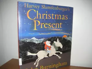 Harvey Slumfenburger's Christmas Present/ Burningham/ hardback/ jacket/1993/1st - Picture 1 of 1