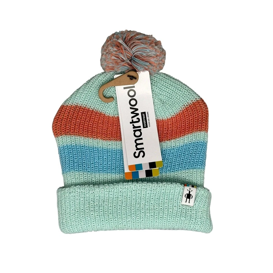 Smartwool Patch Merino Beanie Hat Blueberry Hill Blue - XL