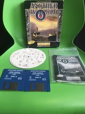 Commodore Amiga Big Box Game ANOTHER WORLD Complete TESTED + WARRANY wheel 1p
