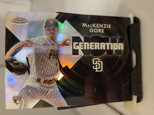 2022 Topps Chrome Update Generation Now Holo #GNC-11 MACKENZIE GORE Padres - Picture 1 of 2