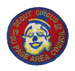 1952 BSA Patch Scout Circus DuPage Area Council Vintage Boy Scouts of America - Picture 1 of 2
