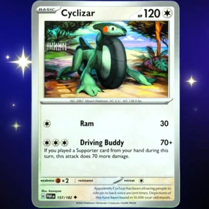 Cyclizar - Poco común - Juego de cartas coleccionables Pokémon Scarlet & Violet Paradox Rift #157/182 - Imagen 1 de 3
