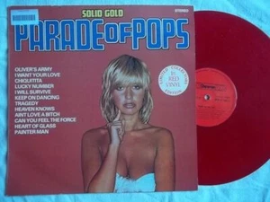ANON Solid Gold Parade of Pops (1979 compilation Red vinyl) [Vinyl] Anon - Picture 1 of 1