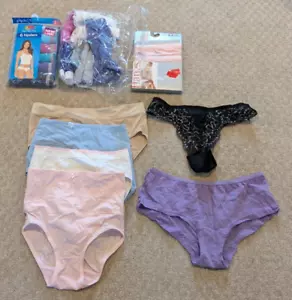 Lot 23 Pairs Hanes Hipster Underwear Woman Sz S5 Hanes Fruit of Loom Vanity Fair - Picture 1 of 4