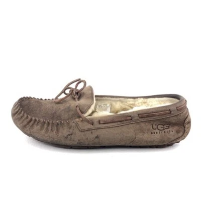 Zapatillas mocasín UGG Australia Dakota marrón interior exterior para mujer talla 9 EUR 40 Foto 1 de 4