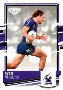 2021 MELBOURNE STORM NRL Card RYAN PAPENHUYZEN Elite - Imagen 1 de 2