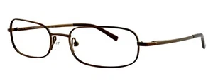 PRADA VPR56H 8AE-1O1 54mm Brown Titanium Eyeglasses Frames Only Italy Unisex - Picture 1 of 7