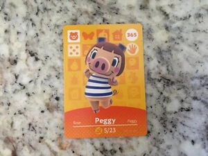 Peggy #365 Animal Crossing Amiibo Authentic Nintendo Mint Card From Series 4 - Bild 1 von 1