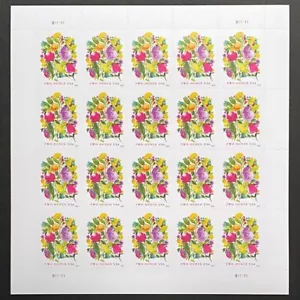 USA 2024 Stamps MNH TWO OUNCE Wedding Blooms Flowers Block Sheet of 20 US - Picture 1 of 4