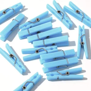 60 Baby Shower Clothespin Games Mini Clothes Pins 1.4 inch for Party Decorati... - Picture 1 of 7