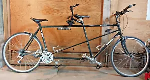 Bicicleta de carretera Trek 1100 1995 tándem grande acero 85/86 cm Standover Deore DX XT hecha en Estados Unidos - Imagen 1 de 16