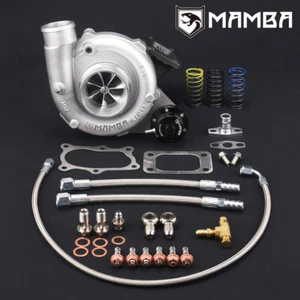 7+7 Uni 3" A/R .50 T04E Ball Bearing GTX3082R Turbocharger + .57 T3 6 Bolt (RB25 - Picture 1 of 12