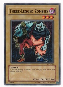 Yugioh - 1X Three-Legged Zombies - Common - Promo - MP1-010 - Near Mint - Picture 1 of 1