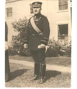 Foto de prensa de 1930 retrato militar mayor general Leonard Wood vintage - Imagen 1 de 2