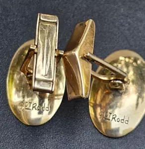 9ct Rodd Rose Gold Antique Australian Edwardian Era 10grams Man's Collectables - Picture 1 of 14