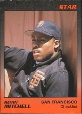 1989 (GIANTS) Star Mitchell #1 Kevin Mitchell CL