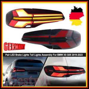 Par de luces traseras LED negras para BMW X5 G05 2018-2023 - Imagen 1 de 19