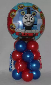 THOMAS THE TANK ENGINE - HAPPY BIRTHDAY - DISPLAY PALLONCINO IN LAMINA - CENTROTAVOLA - Foto 1 di 7