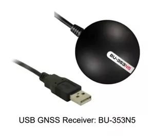 NEW GlobalSat BU-353 N5 GPS GNSS USB Receiver Mouse - Picture 1 of 2