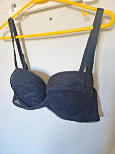 Barbara BH leicht gepolstert Bügel Vollschalen T-Shirt / Spitze / Größe 38C - Bild 1 von 9