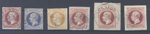 Hannover, gestempelter Posten verschiedenen Farben, geprüft (10915) - Bild 1 von 2