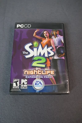 The Sims 2 Nightlife Expansion Pack PC CD-ROM EA Rated  COMPLETE + Bonus Discs - Image 1 of 4