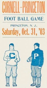 Gioco Calcio Cornell vs Princeton - 1903 - Calamita Pubblicitaria Promozionale - Foto 1 di 2