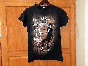 Vintage 2009 y2k Michael Jackson off the Wall women size XS black t shirt 