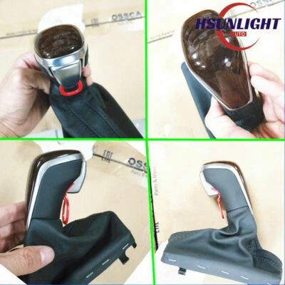 Perilla de cabeza de cambio de marchas de transmisión automática para AUDI A6 S6 2016-18 A7 S7 2015-18 Foto 1 de 4