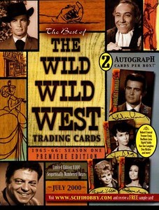 The Wild Wild West Premiere Edition Trading Card Dealer Sell Sheet Sale Ad 2000